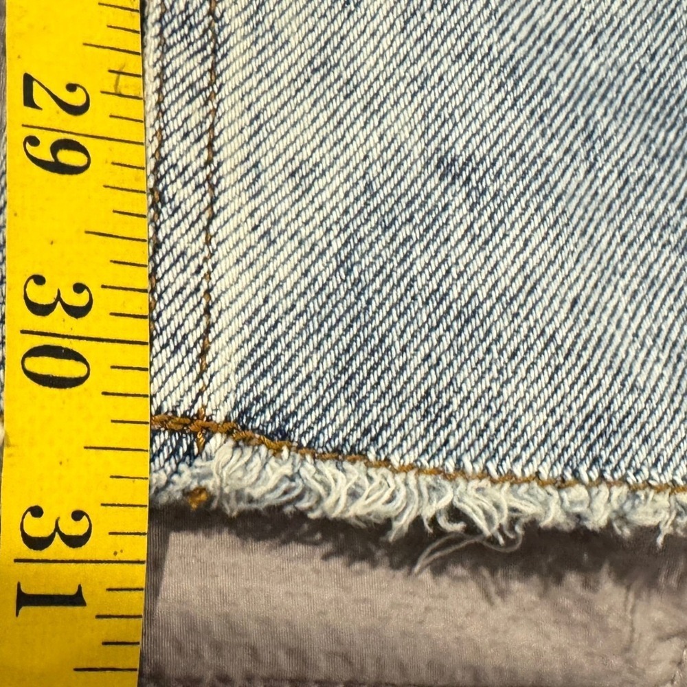 Stop Jeans Rare Colombian Butt Lift Boot Cut Womens size 8 Distressed Frayed Hem - Picture 11 of 12